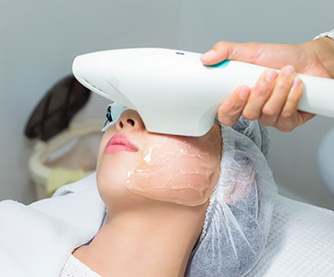 イメージ写真-光の顔脱毛